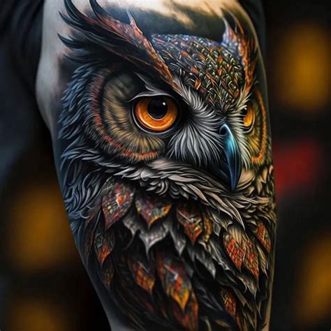 best owl tattoos